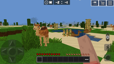 planet of cubes, mobs, animals, survival, minecraft free, minecraft survival