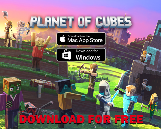 planet of cubes, giveawaypromo